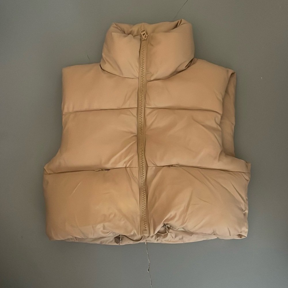 cropped vest